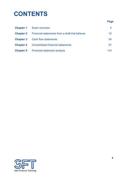 ACCA Financial Reporting (FR) : Exam Technique